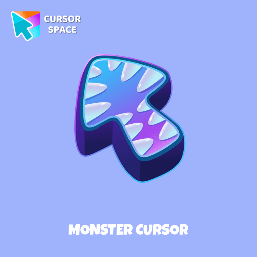 Monster cursor arrow cursor